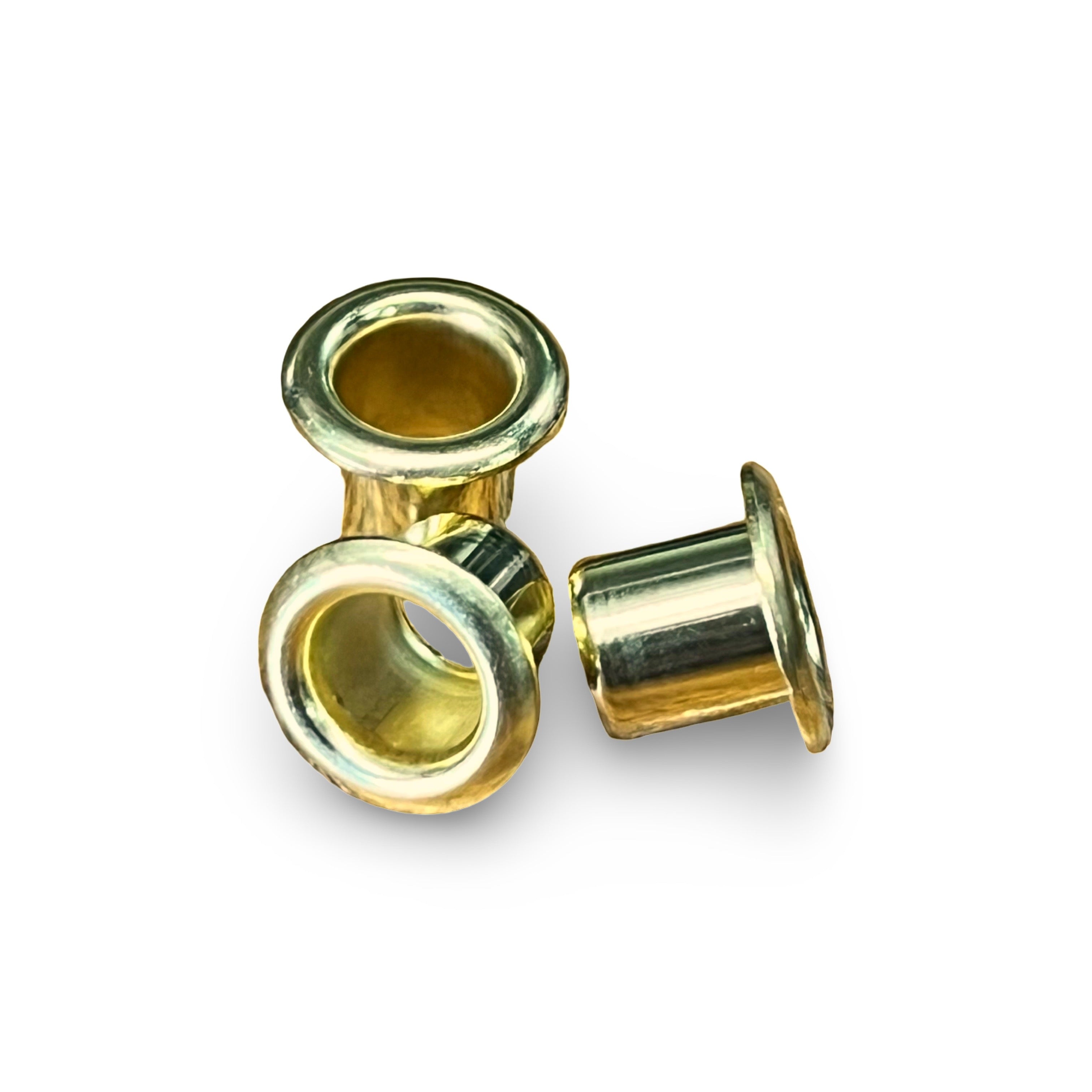 Kydex Eyelet Bright Brass 1/4" 2 sheet thickness
