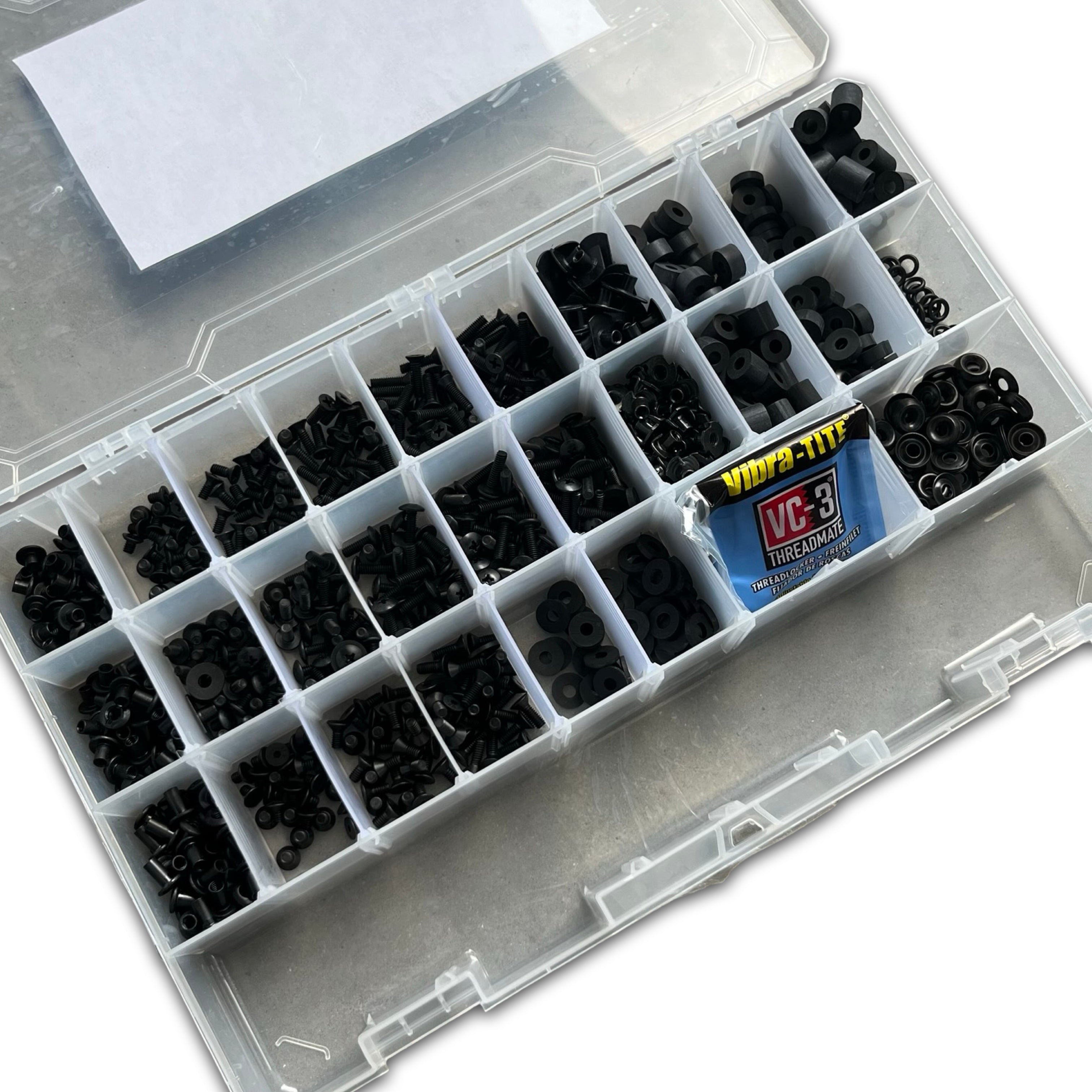 Kydex Screw Hardware Kit (880 Pieces)