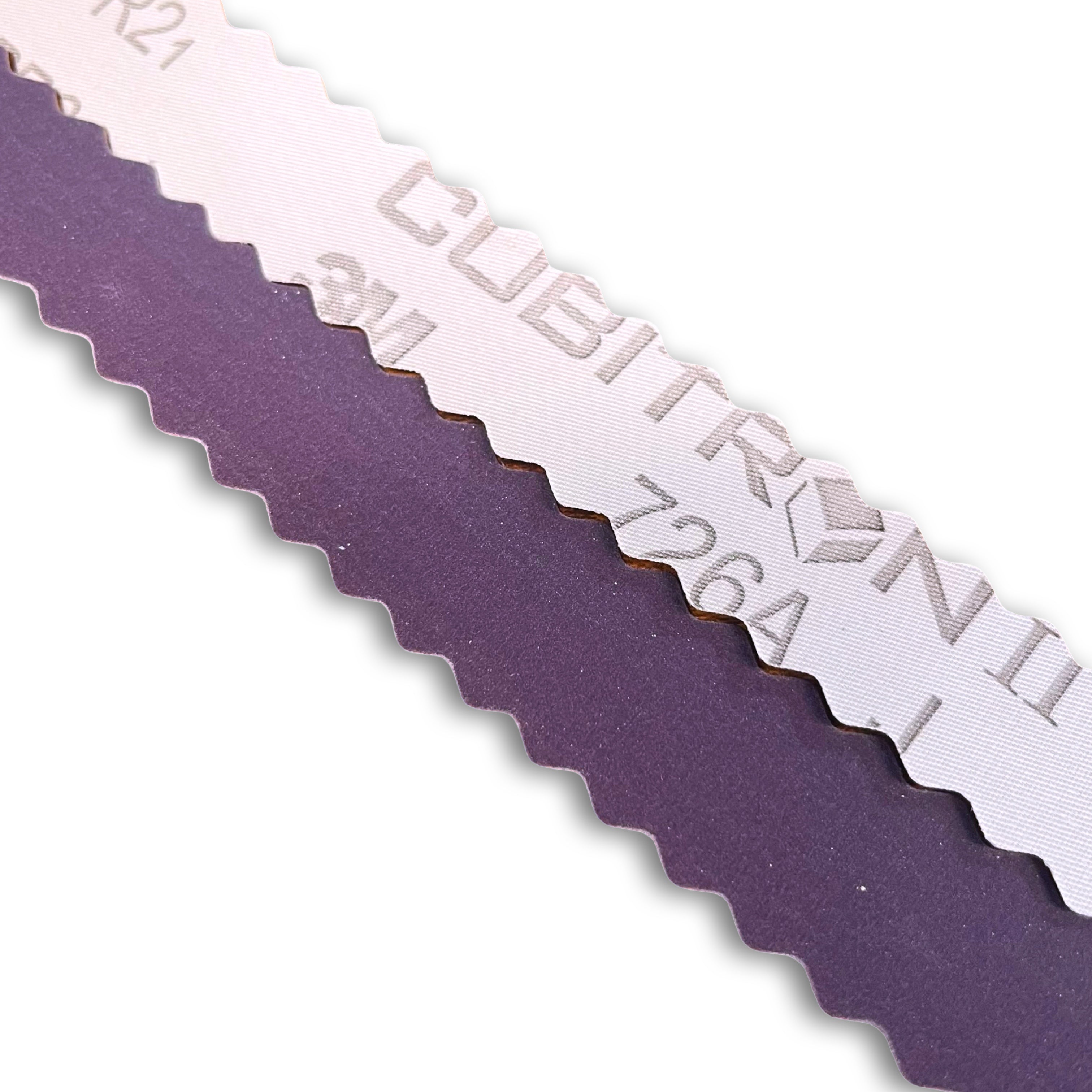 1x72" (25x1830mm) Scalloped Cubitron II 726A Ceramic Jflex 120 - 400 Grit Belts