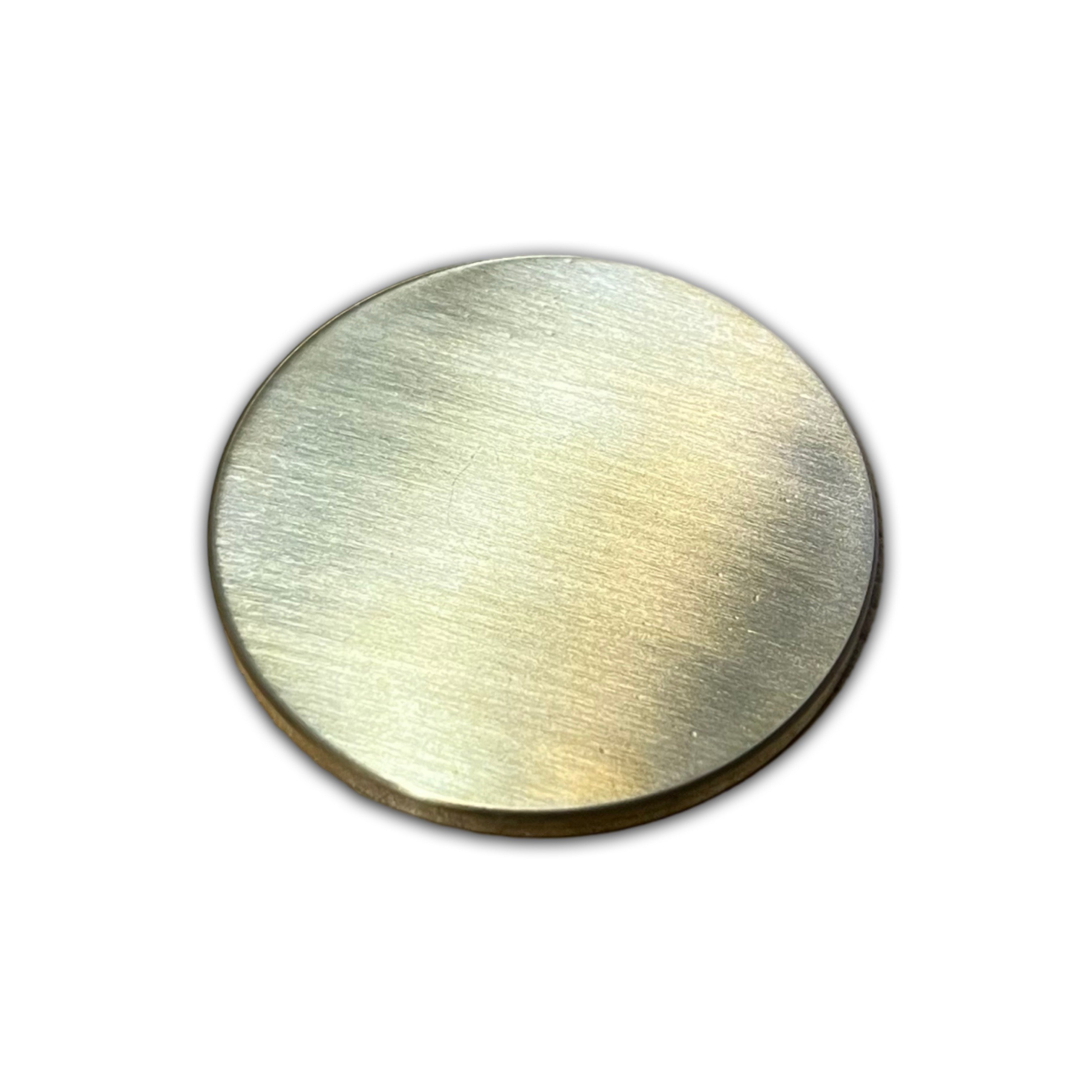 Brass Coin Blank (3 x 40mm) With Case