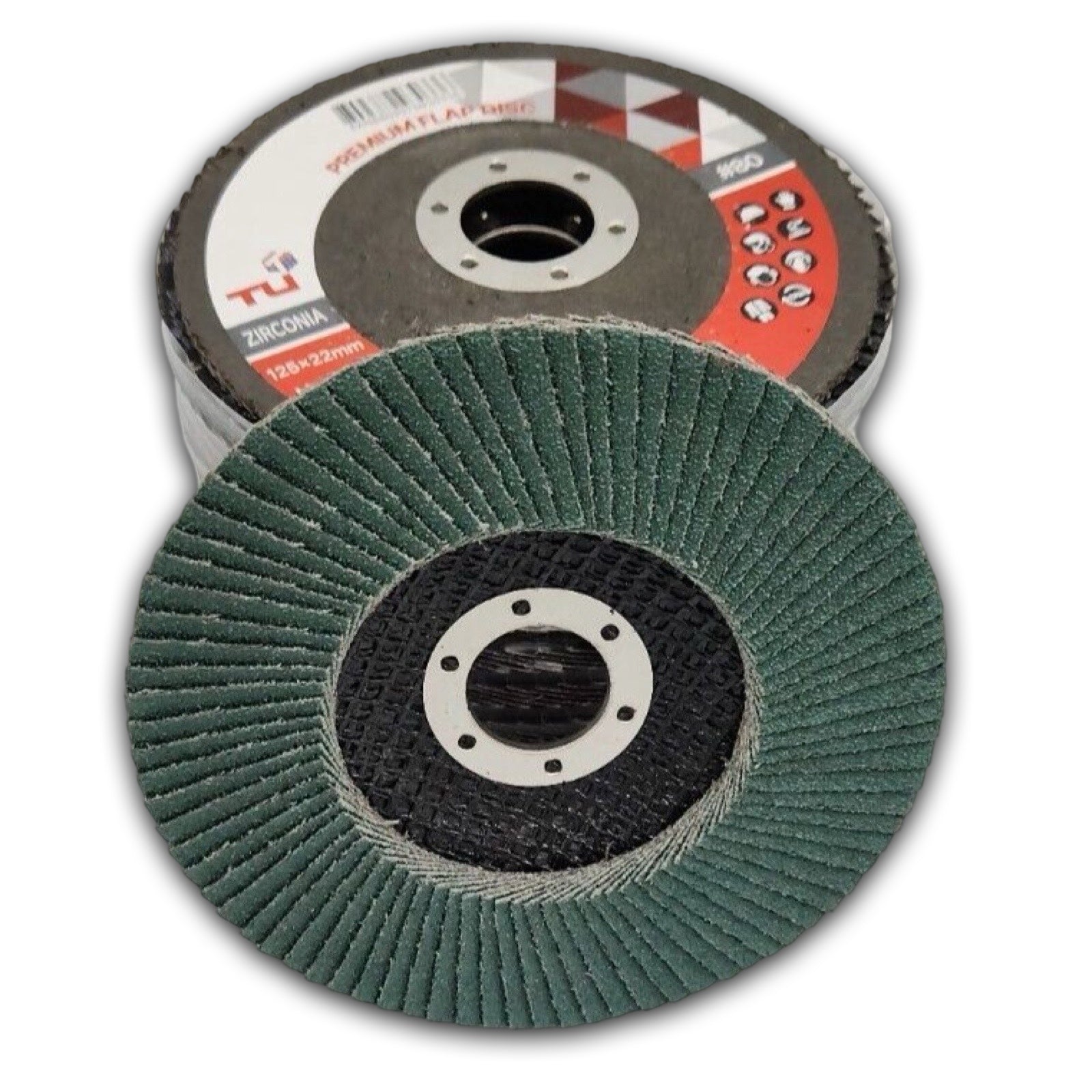 Sunmight Premium Zirconia 5" Flap Disc 10 Packs