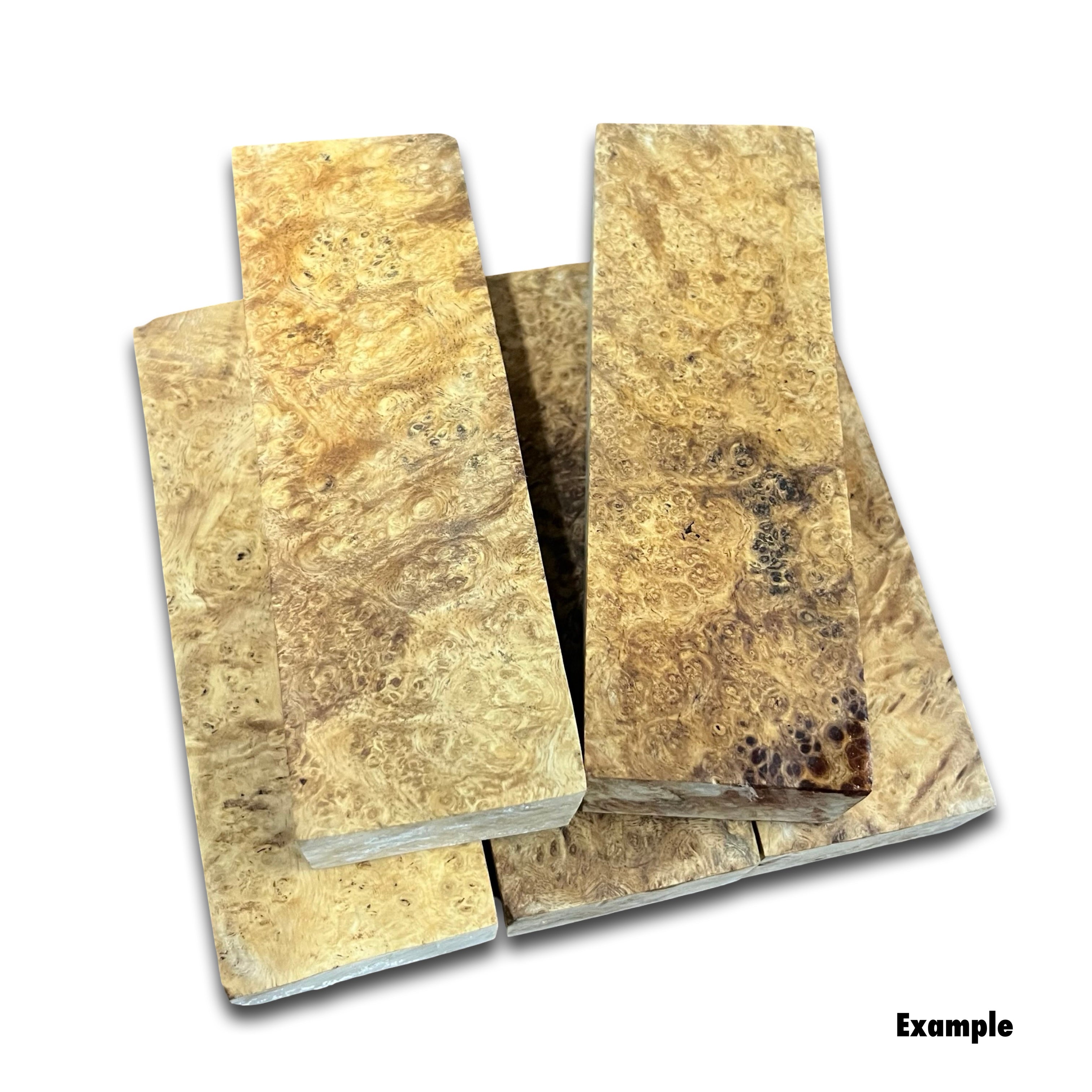 White Amboyna Block (30 x 50 x 150mm)
