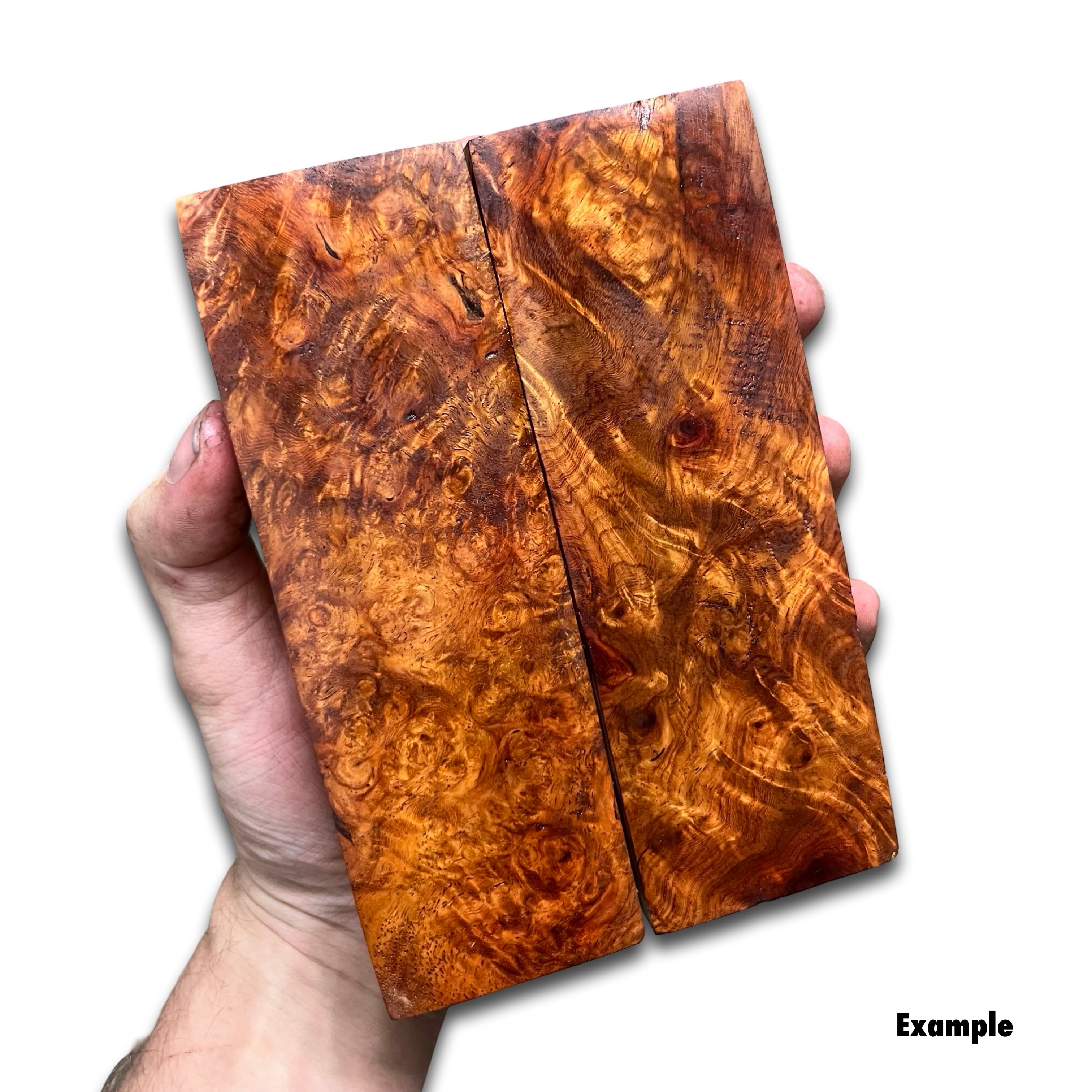 Golden Amboyna Block (30 x 50 x 150mm)