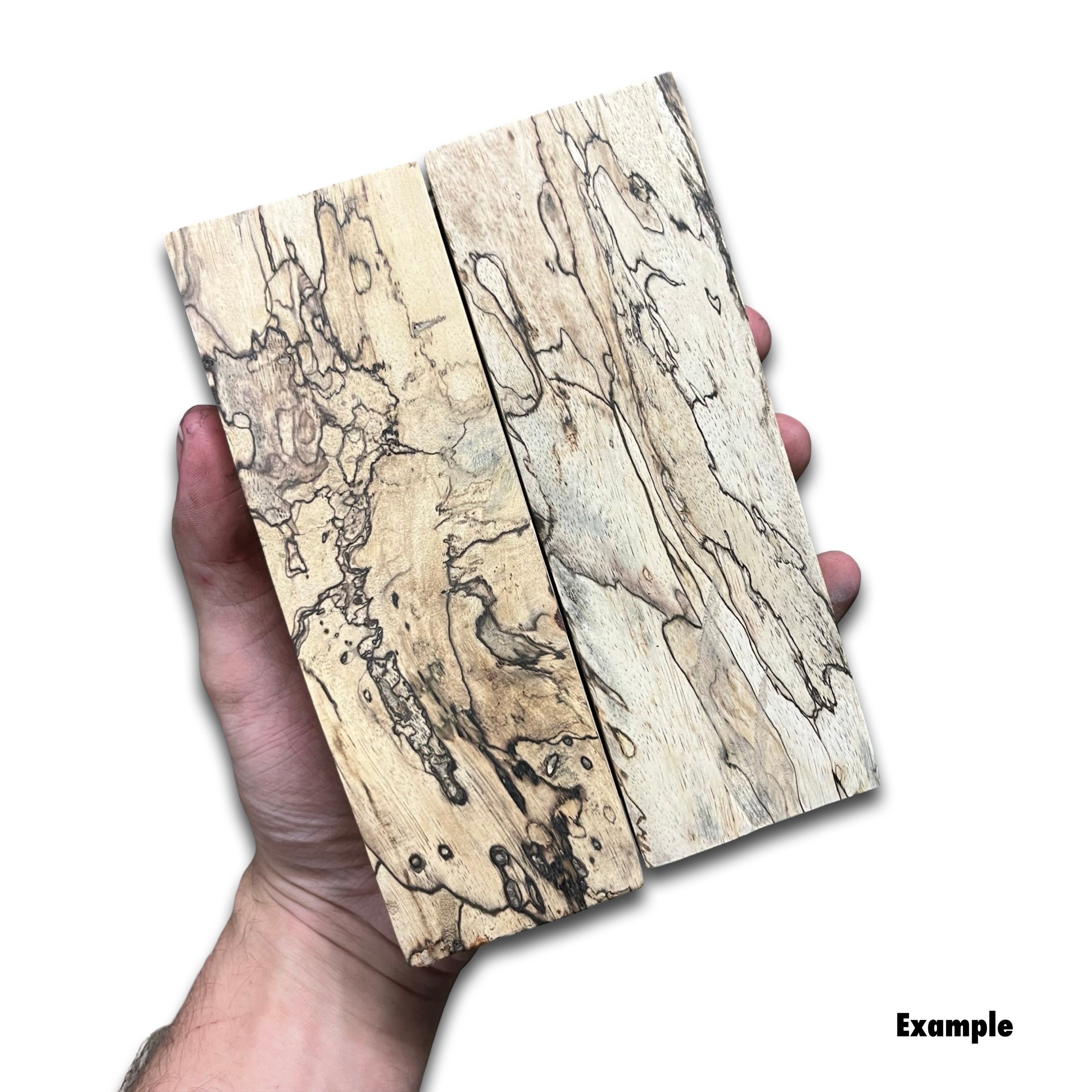 Spalted Tamarind Wood Block (30 x 50 x 150mm)