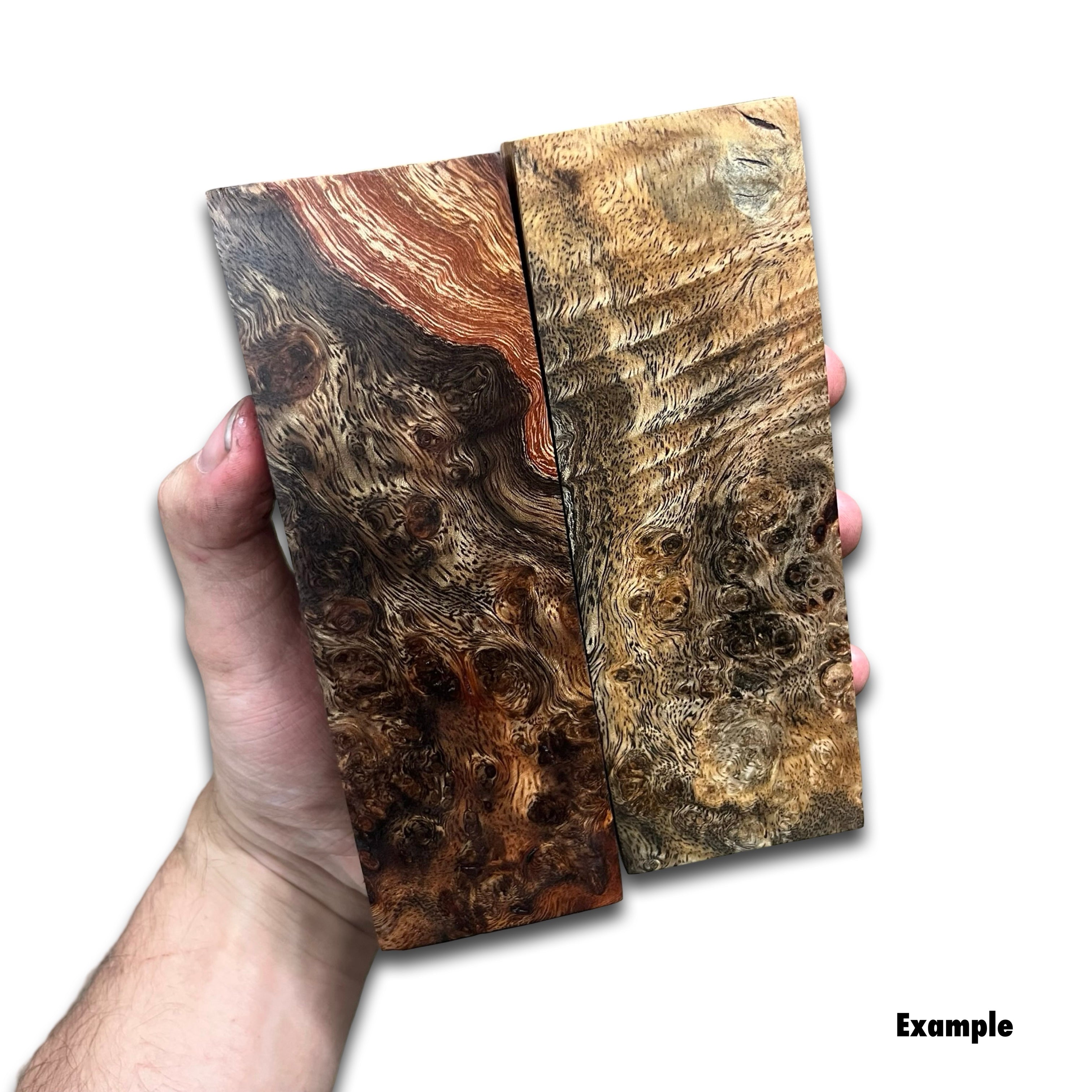 Weru Burl Wood Block (30 x 50 x 150mm)