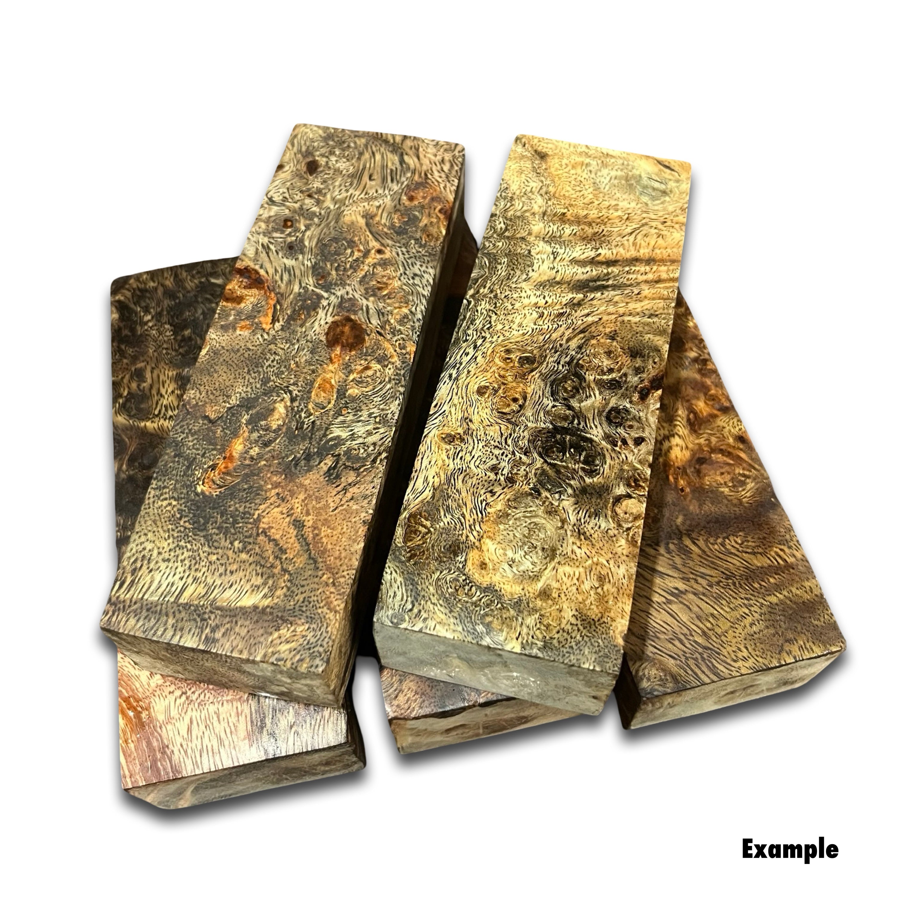 Weru Burl Wood Block (30 x 50 x 150mm)