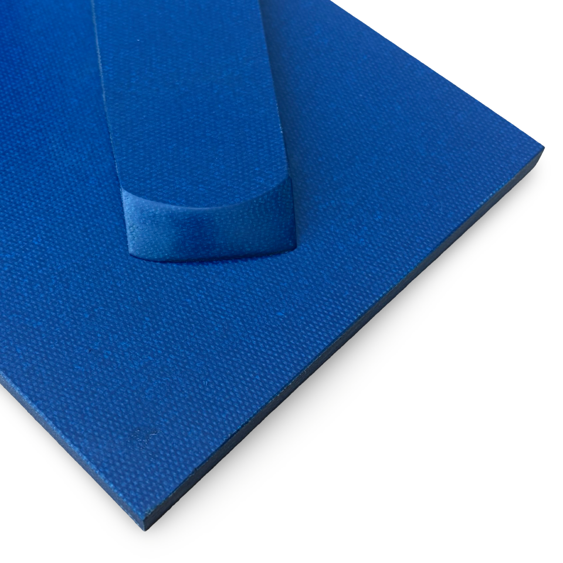 Bright Blue Canvas Micarta Sheets & Scales