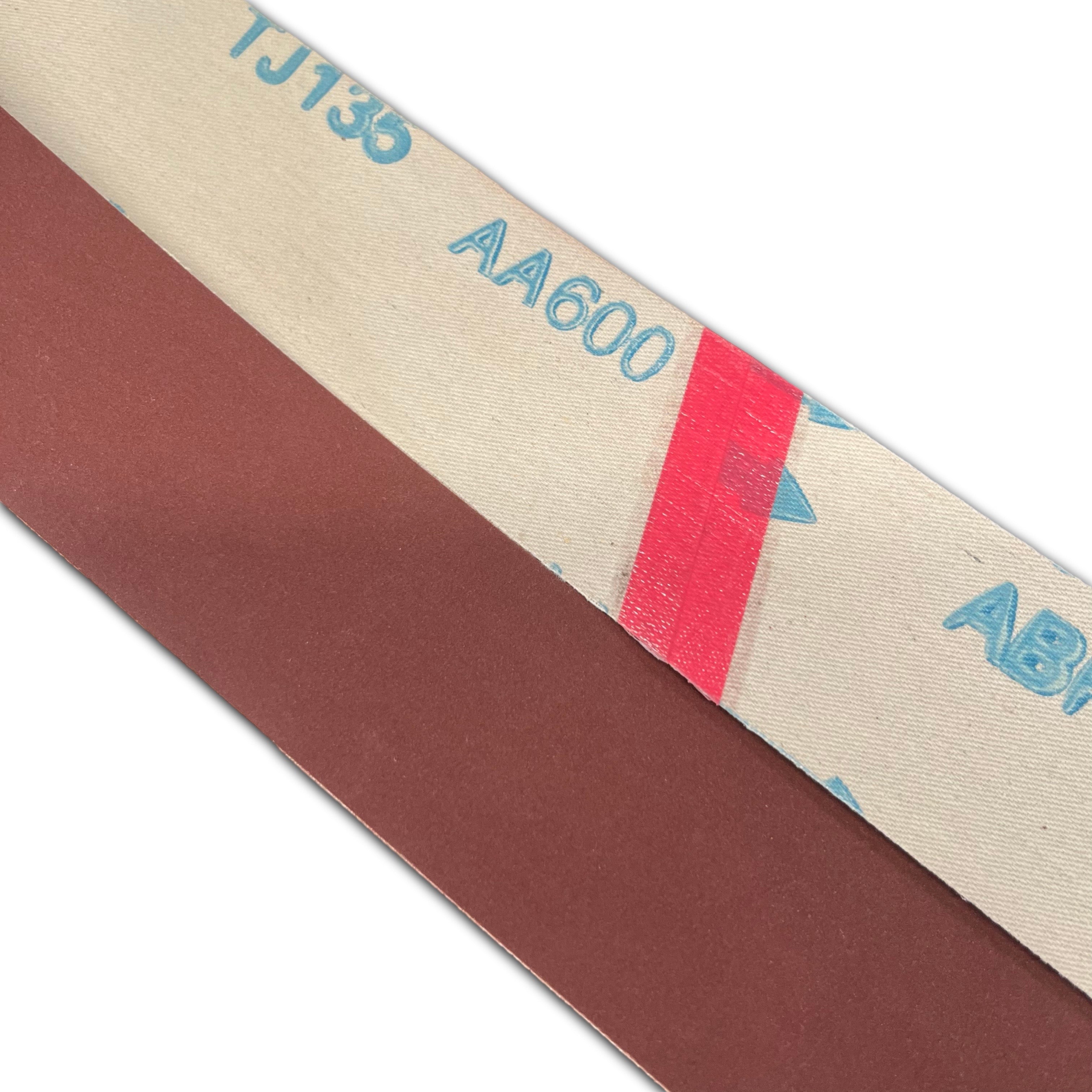 2x72" (50x1830mm) Aluminium Oxide Jflex (60 - 600 Grit) Abrasive Belts