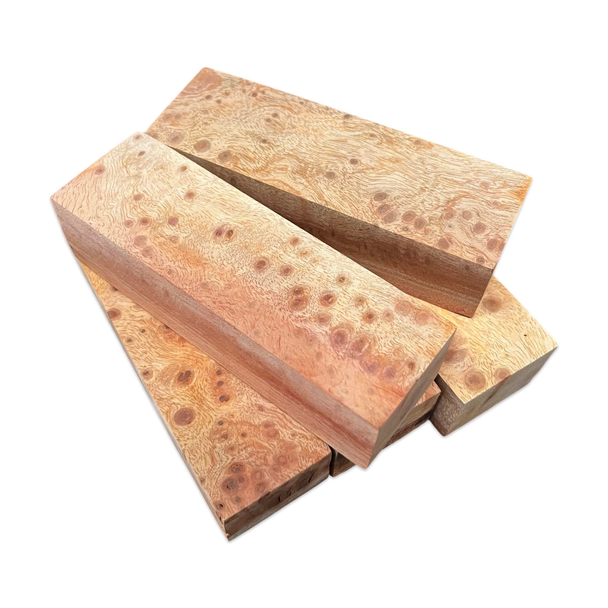 Mahogany Burl Block (30 x 40 x 130mm)