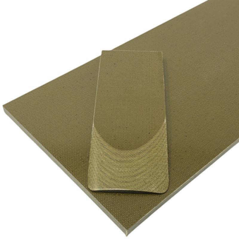 Canvas Micarta Sheets & Scales - Olive Green (OD)