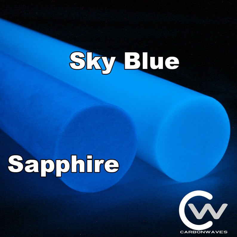 TurboGlow Sapphire Sheets & Rods