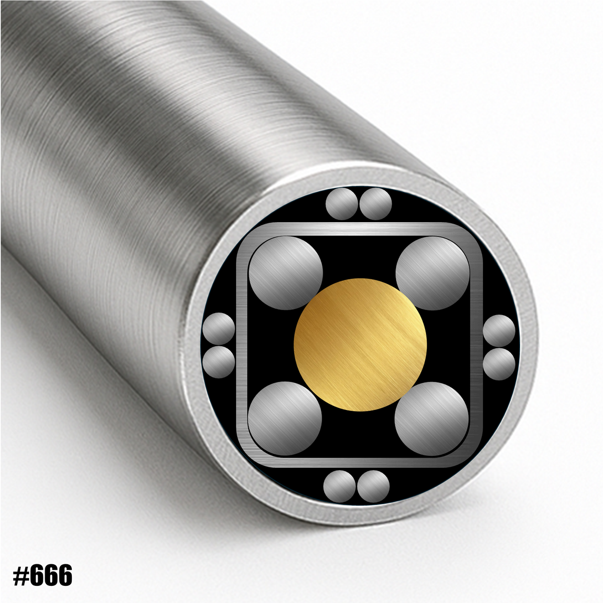 6mm Mosaic Pins (195mm Long)