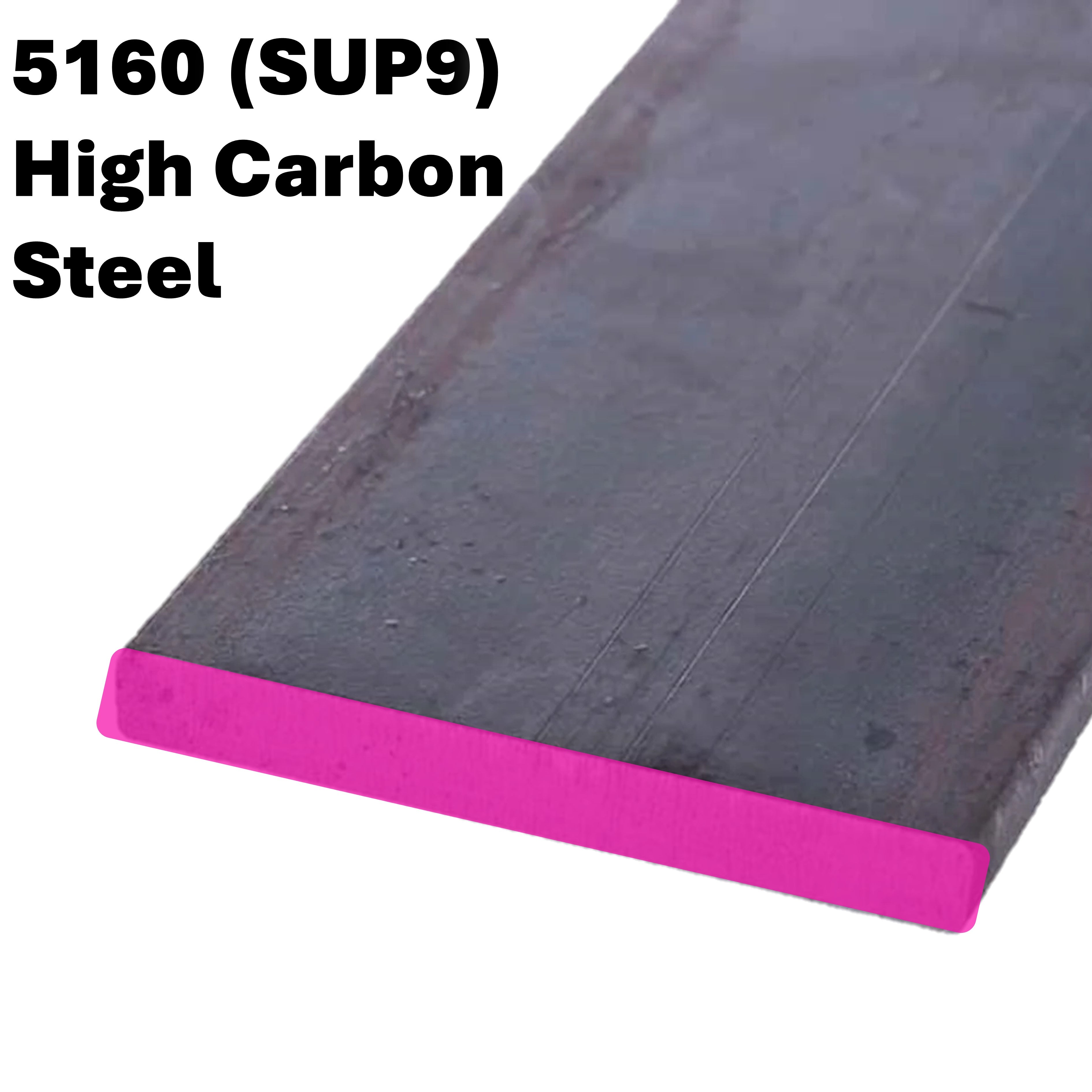 Sup9 (5160) Spring Steel Flat Bar