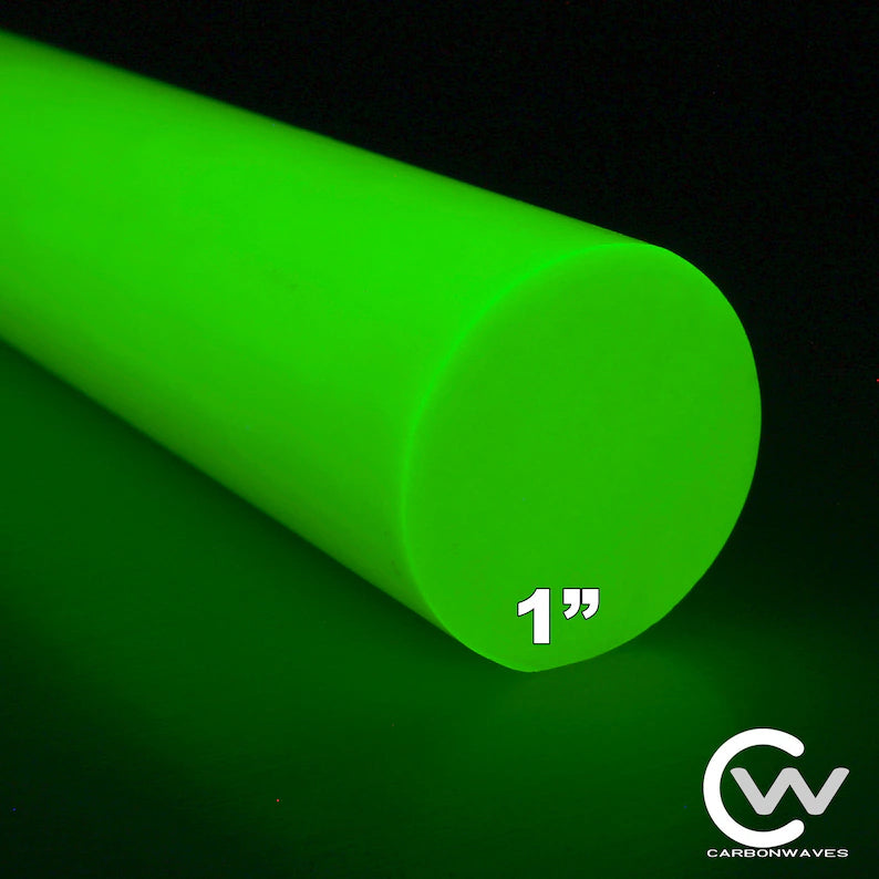 TurboGlow Neon Green Sheets & Rods