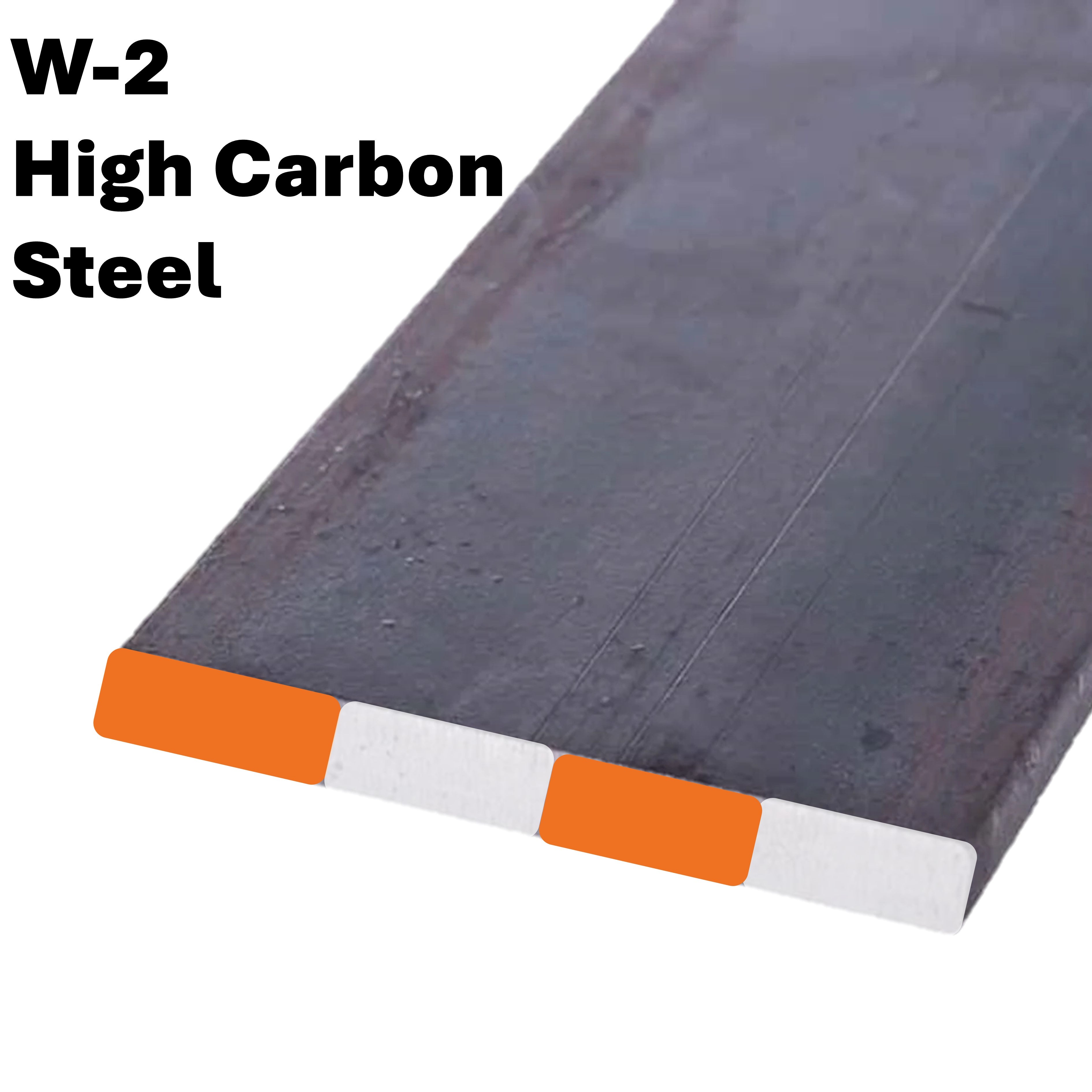 W2 - High Carbon Blade Steel Flat Bars