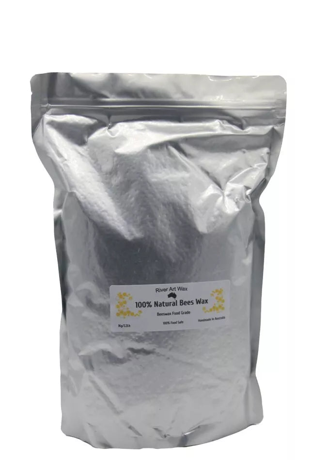 100% Natural Yellow Beeswax Pellets - 1KG