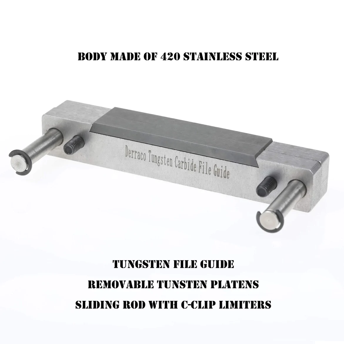 Tungsten Carbide File Guide