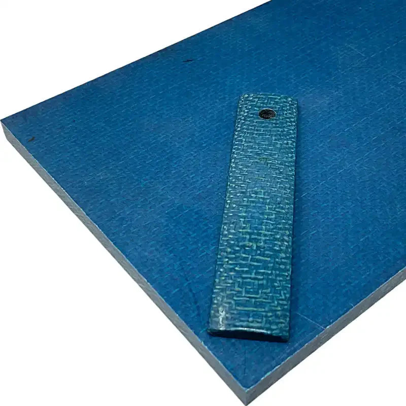 Vibe Composites - Jute Micarta - Admiral Blue Sheets