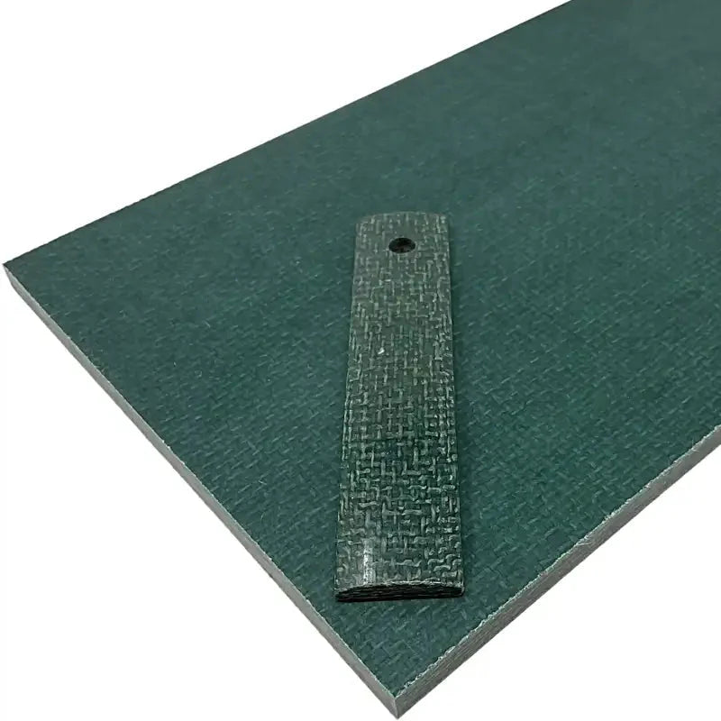 Vibe Composites - Jute Micarta - Juniper Green Sheets