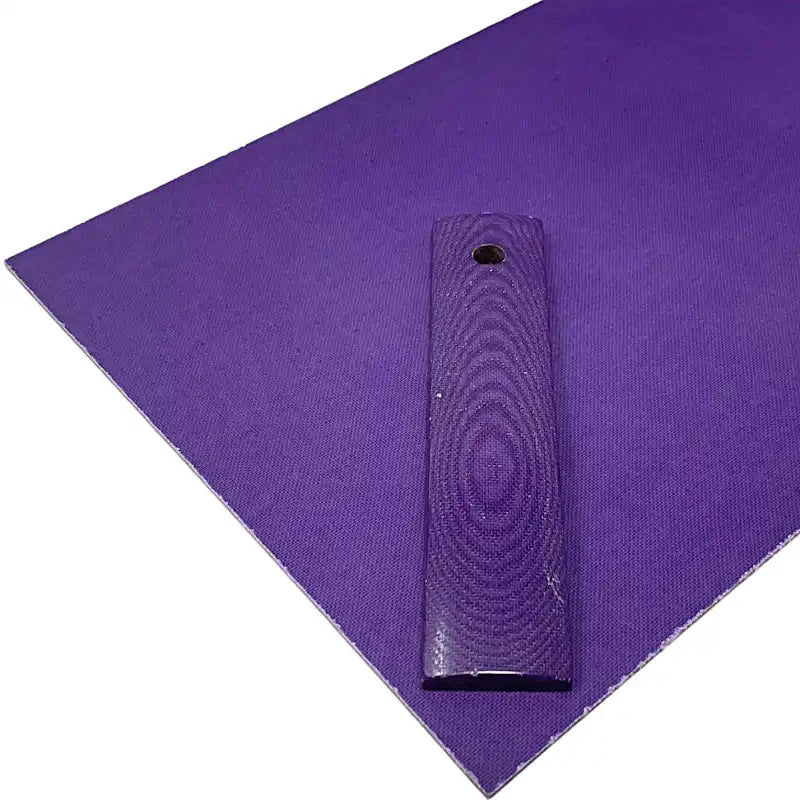 Vibe Composites - Linen Micarta - Violet Sheets