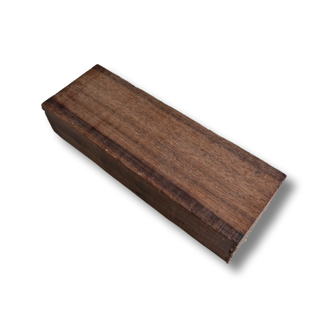 Indian Laurel Knife Handle Wood Block (30 x 50 x 154mm)